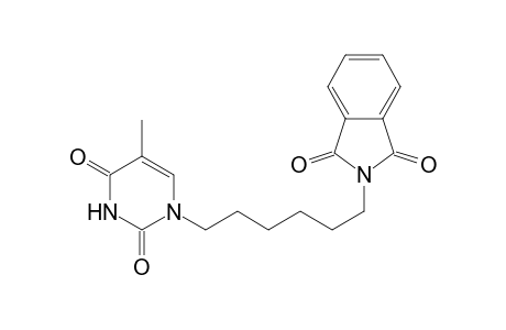 2-[6-(2,4-diketo-5-methyl-pyrimidin-1-yl)hexyl]isoindoline-1,3-quinone