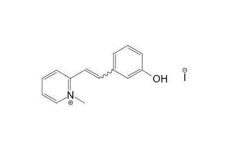 2-(m-Hydroxystyryl)-1-methylpyridinium iodide