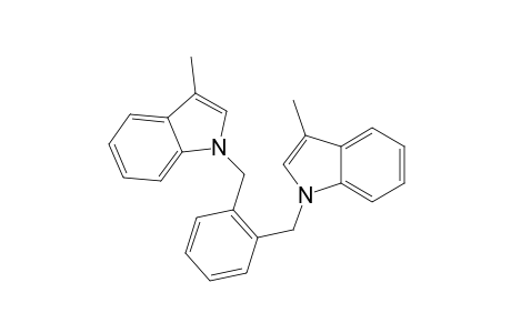 1,2-Di-(3-methylindol-1-ylmethyl)benzene