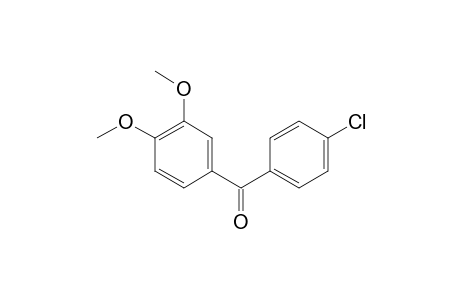 4-Chloro-3',4'-dimethoxy-benzophenone