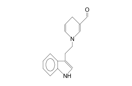 3-Formyl-1-(2-[indol-3-yl]ethyl)-1,4-dihydro-pyridine