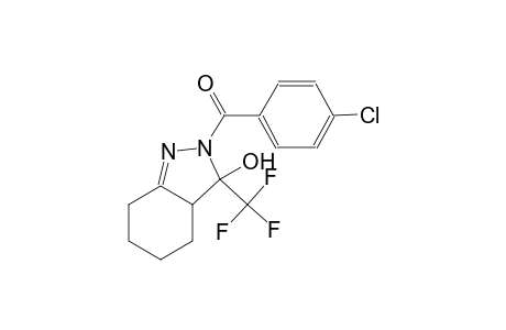 2H-Benzo[c]pyrazol-3-ol, 3,3a,4,5,6,7-hexahydro-2-(4-chlorobenzoyl)-3-trifluoromethyl-