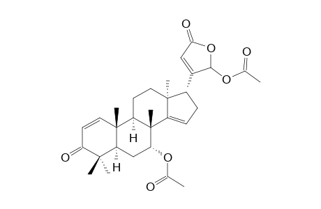 7-ALPHA,21-DIACETOXY-3-OXO-24,25,26,27-TETRANORAPOTIRUCALL-1,14,20(22)-TRIEN-21,23-OLIDE