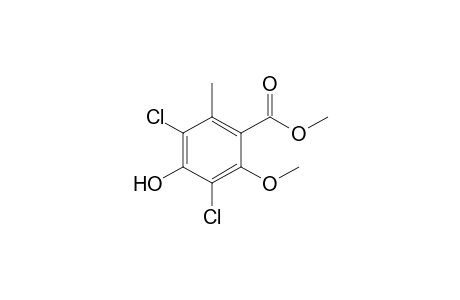 Methyl 3,5-dichloro-4-hydroxy-2-methoxy-6-methylbenzoate