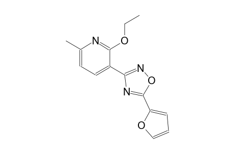 2-Ethoxy-3-[5-(2-furyl)-1,2,4-oxadiazol-3-yl]-6-methylpyridine