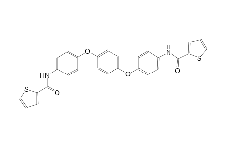 2-thiophenecarboxamide, N-[4-[4-[4-[(2-thienylcarbonyl)amino]phenoxy]phenoxy]phenyl]-