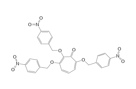 2,3,7-Tris(4-nitrobenzyloxy)tropone