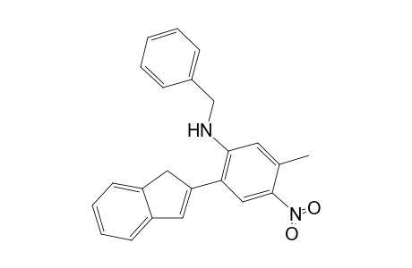 2-[2'-(4''-Methyl-2"-benzylamino-5"-nitro)phenyl]indene