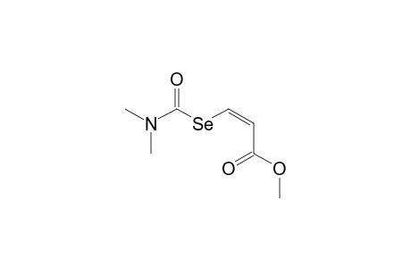 (Z)-Methoxycarbonylethenyl N,N-Dimethylselenocarbamate