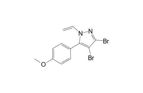 3,4-Dibromo-5-(4-methoxyphenyl)-1-vinyl-1H-pyrazole