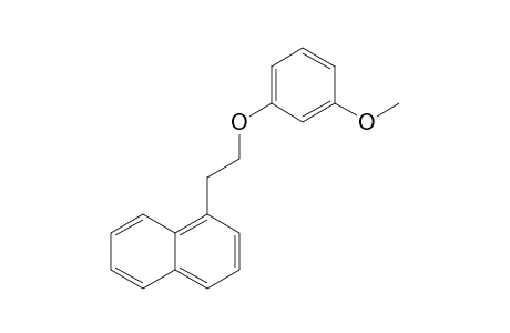 1-[2-(3-Methoxyphenoxy)ethyl]naphthalene