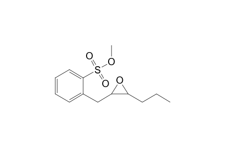 2-(3-Propyl-oxiranylmethyl)-benzenesulfonic acid methyl ester