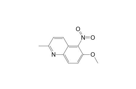 6-Methoxy-2-methyl-5-nitroquinoline