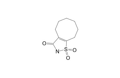 4,5,6,7,8,9-HEXAHYDROCYCLOOCTA-[D]-1,2-THIAZOL-3(2H)-ON-1,1-DIOXIDE