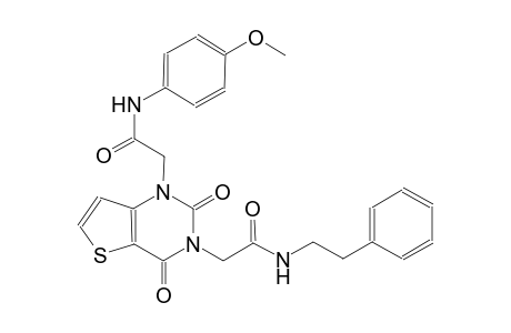 1-[3-(4-methoxyphenyl)-2-oxopropyl]-3-(2-oxo-5-phenylpentyl)-1H,2H,3H,4H-thieno[3,2-d]pyrimidine-2,4-dione