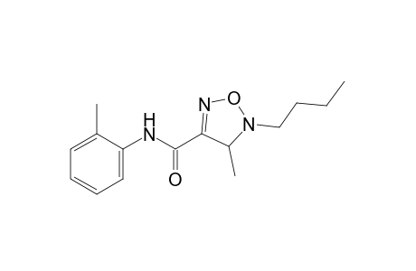 5-butyl-4,5-dihydro-2',4-dimethylfurazan-3-carboxanilide