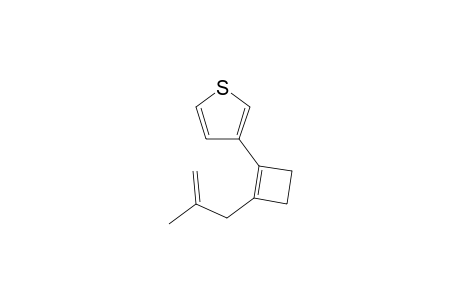 3-(2-(2-Methylallyl)cyclobut-1-en-1-yl)thiophene