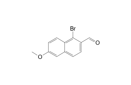 6-Methoxy-1-bromonaphthalene-2-carbaldehyde
