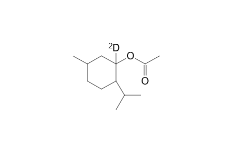 Cyclohexan-1-d-ol, 5-methyl-2-(1-methylethyl)-, acetate, (1.alpha.,2.beta.,5.alpha.)-
