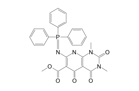 1,3-Dimethyl-2,4,5-trioxo-7-(triphenylphosphoranylideneamino)-8H-pyrido[2,3-d]pyrimidine-6-carboxylic acid methyl ester