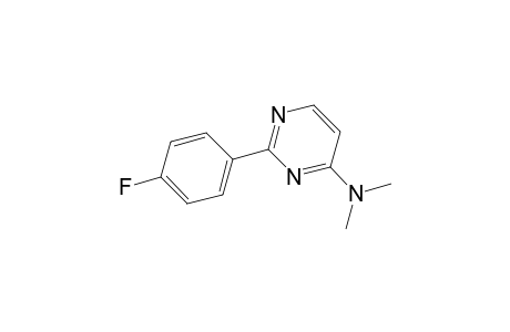 4-DIMETHYLAMINO-2-(PARA-FLUOROPHENYL)PYRIMIDINE