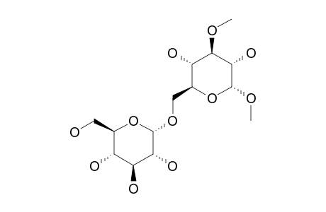 METHYL-6-0-(ALPHA-D-GLUCOPYRANOSYL)-3-O-METHYL-ALPHA-D-GLUCOPYRANOSIDE