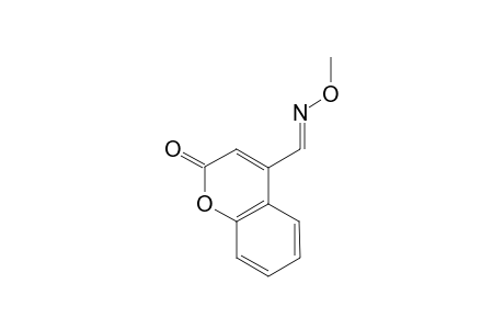 4-[(E)-methoxyiminomethyl]-1-benzopyran-2-one