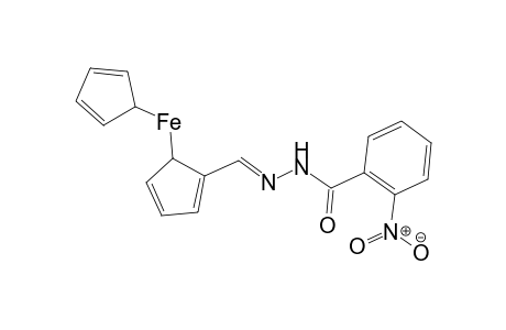 Ferrocene, [[(2-nitrobenzoyl)hydrazono]methyl]-