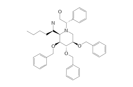 (2R)-2-[(2R,3S,4S,5R)-2-[(7R)-7-AMINOPENTYL]-3,4,5-TRISBENZYLOXY-PIPERIDIN-1-YL]-2-PHENYLETHANOL