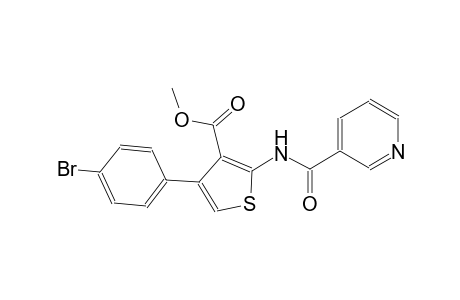methyl 4-(4-bromophenyl)-2-[(3-pyridinylcarbonyl)amino]-3-thiophenecarboxylate