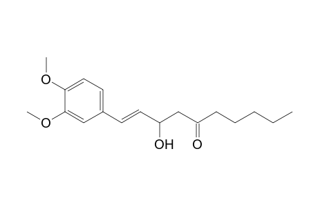 (E)-1-(3',4'-Dimethoxyphenyl)-3-hydroxydec-1-en-5-one