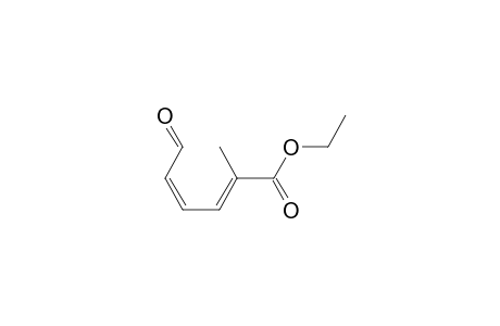 Ethyl 2-methyl-6-oxo-2(E),4(Z)-hexadienoate