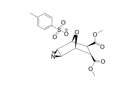 (1RS,2SR,4RS,5SR,6SR,7RS)-6,7-BIS-(METHOXYCARBONYL)-8-OXA-3-AZONIA-[3.2.1.0(2,4)]-OCTANE-PARA-TOLUENESULFONATE