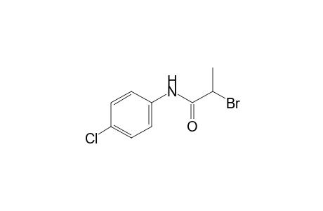2-bromo-N-(4-chlorophenyl)propanamide
