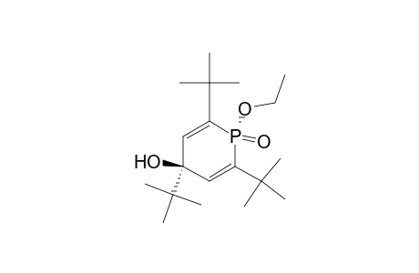 4-Phosphorinol, 2,4,6-tris(1,1-dimethylethyl)-1-ethoxy-1,4-dihydro-, 1-oxide, trans-