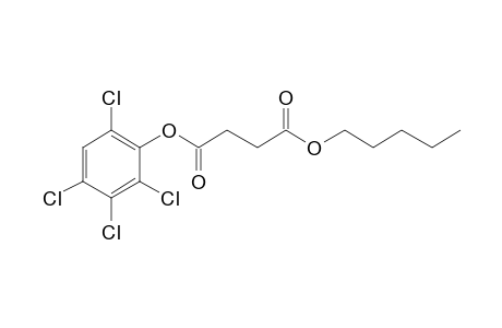 Succinic acid, pentyl 2,3,4,6-tetrachlorophenyl ester