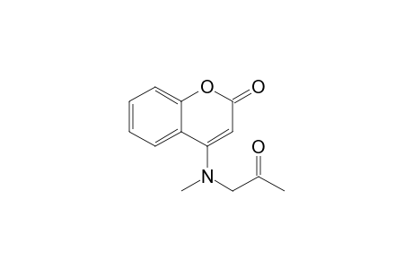 4-[acetonyl(methyl)amino]chromen-2-one