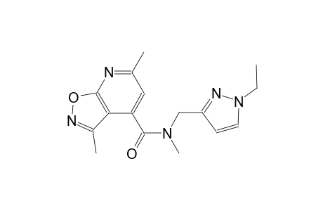 isoxazolo[5,4-b]pyridine-4-carboxamide, N-[(1-ethyl-1H-pyrazol-3-yl)methyl]-N,3,6-trimethyl-