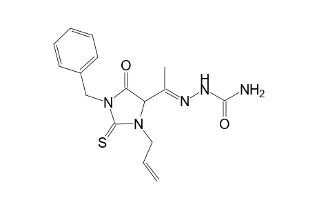1-(3-Allyl-1-benzyl-5-oxo-2-thioxoimidazolidin-4-yl)ethan-1-one Semicarbazone