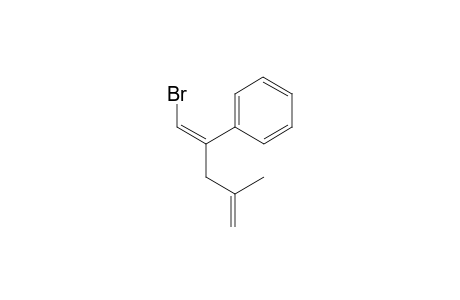 (Z)-1-bromo-4-methyl-2-phenyl-1,4-pentadiene