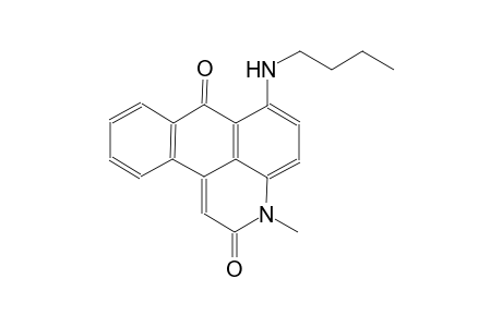 3H-naphtho[1,2,3-de]quinoline-2,7-dione, 6-(butylamino)-3-methyl-