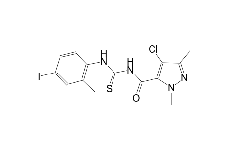 N-[(4-chloro-1,3-dimethyl-1H-pyrazol-5-yl)carbonyl]-N'-(4-iodo-2-methylphenyl)thiourea