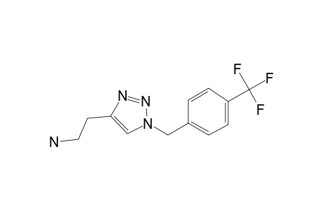 2-(1-{[4-(Trifluoromethyl)phenyl]methyl}-1,2,3-triazol-4-yl)ethanamine