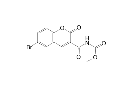 Coumarin, 6-bromo-3-[(methoxycarbonyl)aminocarbonyl]-