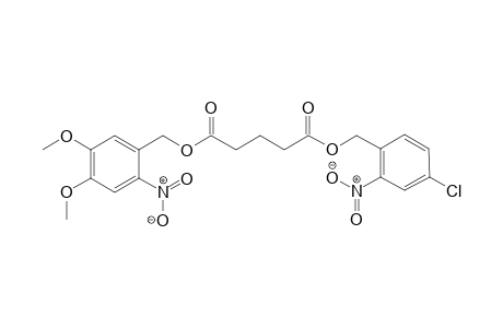 Glutaric acid (4,5-dimethoxy-2-nitrobenzyl) ester (4-chloro-2-nitrobenzyl) ester