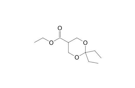 1,3-Dioxane-5-carboxylic acid, 2,2-diethyl-, ethyl ester