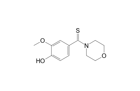 4-(thiovanilloyl)morpholine