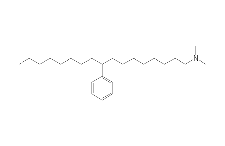 N,N-dimethyl-9-phenyl-heptadecan-1-amine