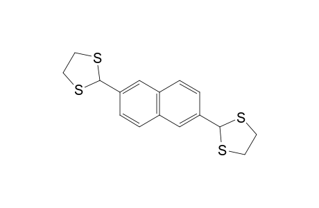 2,6-Bis(1,3-dithiolan-2-yl)naphthalene