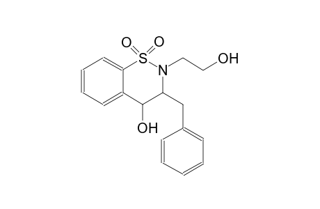 2H-1,2-benzothiazine-2-ethanol, 3,4-dihydro-4-hydroxy-3-(phenylmethyl)-, 1,1-dioxide